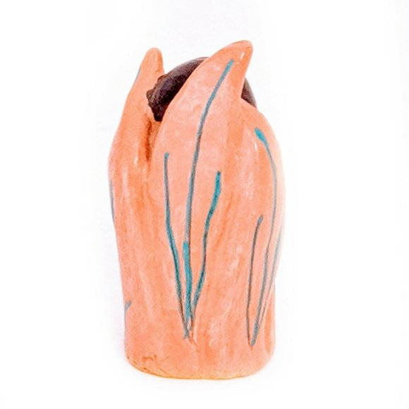 Native Tones by Maack Co Hand Painted Native American Woman Miniature Pottery Fi - Picture 3 of 5